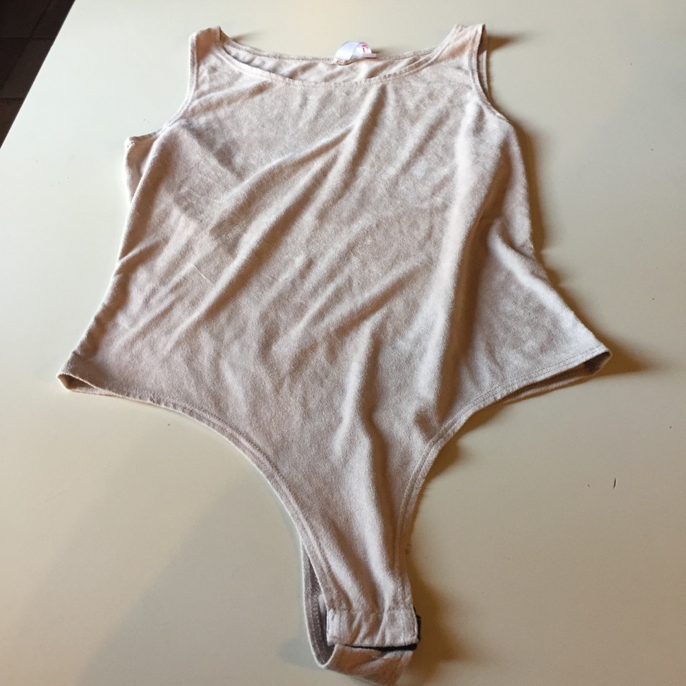 nude/ tan Bodysuit